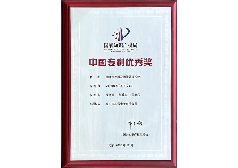 中國專利優秀獎