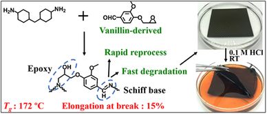寧波材料所在生物基易回收熱固性樹脂方面取得進展